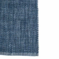 Anaya Home Handwoven Deep Indigo Rug 5x8