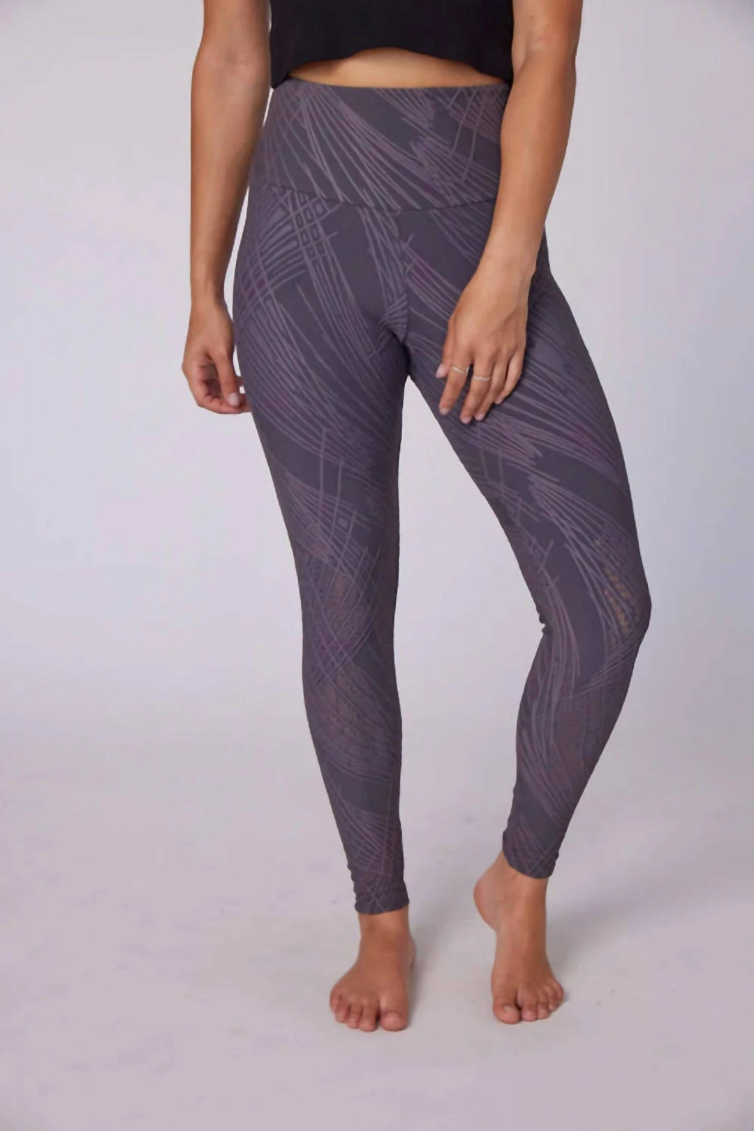 Onzie Midi Legging in Iron Selenite - women 1 Onzie Midi Legging in Iron Selenite - women