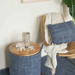 Anaya Home Handwoven Luxe Indigo Storage Side Table 5 Anaya Home Handwoven Luxe Indigo Storage Side Table -Deals Outlets Store 089672e1baa94cb0a7a30bfaa8589fba 1080x