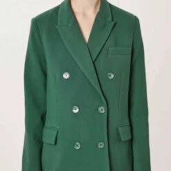Deluc Sophia Blazer in Pine Green - women