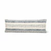 Anaya Home Indigo Striped Down Alternative 14x40 Pillow