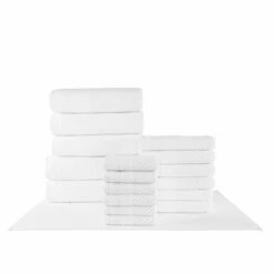 Chortex USA Alexis Antimicrobial Honeycomb 18 Piece Towel Set -Deals Outlets Store 141c6ce323d549d3b7abe7ab8804cf43 1080x