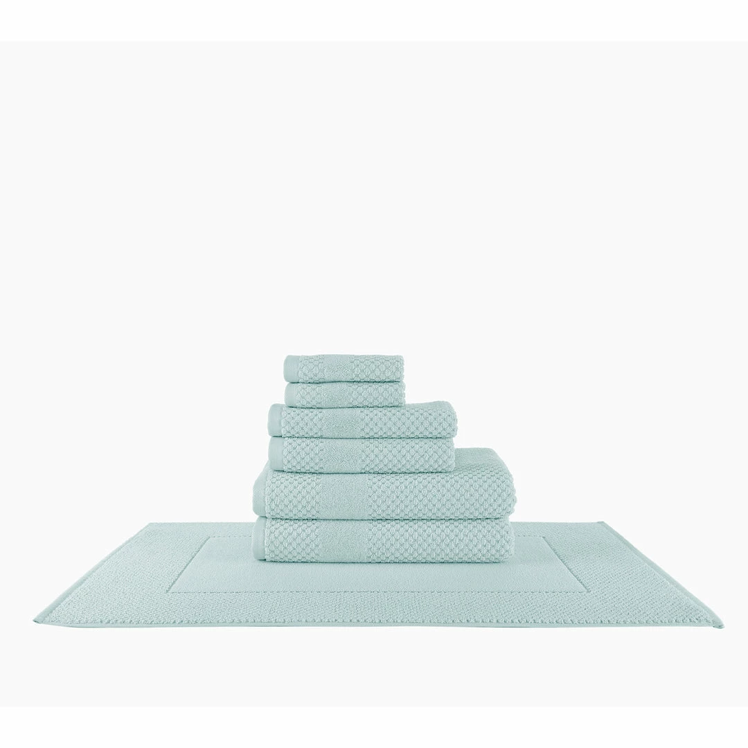 Chortex USA Alexis Antimicrobial Honeycomb 7 Piece Towel Set 7 Chortex USA Alexis Antimicrobial Honeycomb 7 Piece Towel Set - Image 7