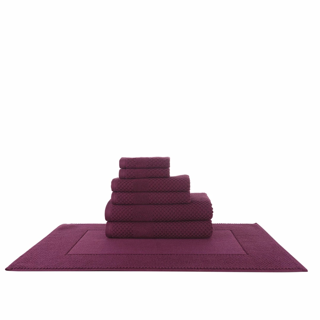 Chortex USA Alexis Antimicrobial Honeycomb 7 Piece Towel Set 19 Chortex USA Alexis Antimicrobial Honeycomb 7 Piece Towel Set - Image 19