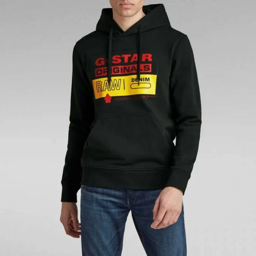 G-Star Raw Men'S Originals Hooded Sweater in Cloack 1 G-Star Raw Men'S Originals Hooded Sweater in Cloack