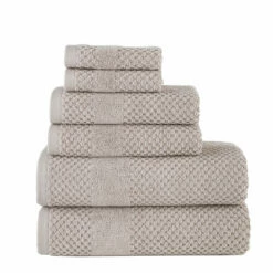 Chortex USA Alexis Antimicrobial Honeycomb 6 Piece Towel Set -Deals Outlets Store 22f1417705874d489553d1a01ba608e3 1080x