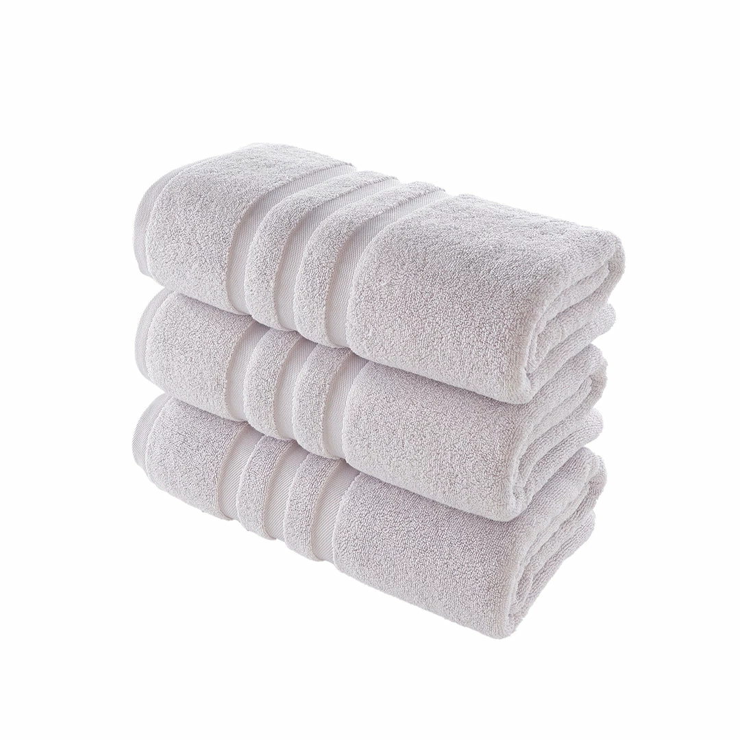 Chortex USA Alexis Antimicrobial Irvington Bath Towel (Pack of 3) 8 Chortex USA Alexis Antimicrobial Irvington Bath Towel (Pack of 3) - Image 8