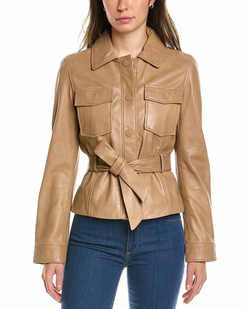 LAMARQUE Cherice Leather Moto Jacket - women 3 LAMARQUE Cherice Leather Moto Jacket - women - Image 3