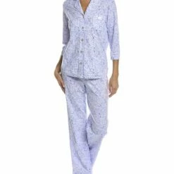 Carole Hochman 2pc Long Pajama Set - women
