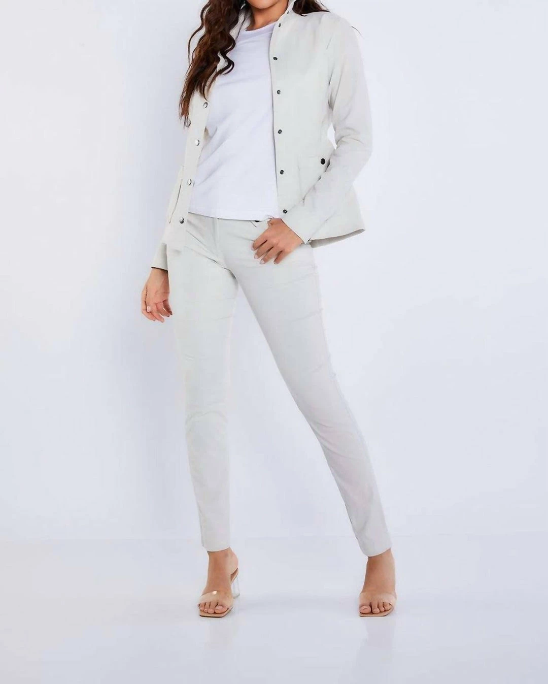 Anatomie Skyler Saira Pant in Stone - women 1 Anatomie Skyler Saira Pant in Stone - women