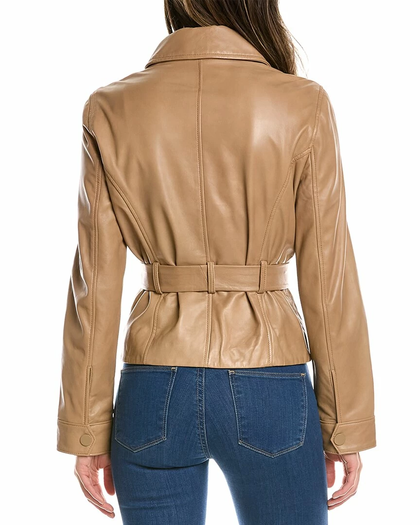 LAMARQUE Cherice Leather Moto Jacket - women 2 LAMARQUE Cherice Leather Moto Jacket - women - Image 2