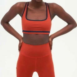 Splits59 Bianca Techflex Bra in Rum - women