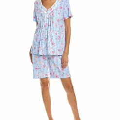 Carole Hochman 2pc Pajama Top & Short Set - women