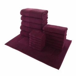 Chortex USA Alexis Antimicrobial Honeycomb 18 Piece Towel Set -Deals Outlets Store 46304023749843468eb8ed201c9babf5 1080x
