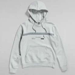G-Star Raw Unisex Tape Hooded Sweater in Micro Chip - women