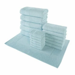 Chortex USA Alexis Antimicrobial Honeycomb 18 Piece Towel Set -Deals Outlets Store 4d3a991838524f508fe1fe4377ba7971 1080x