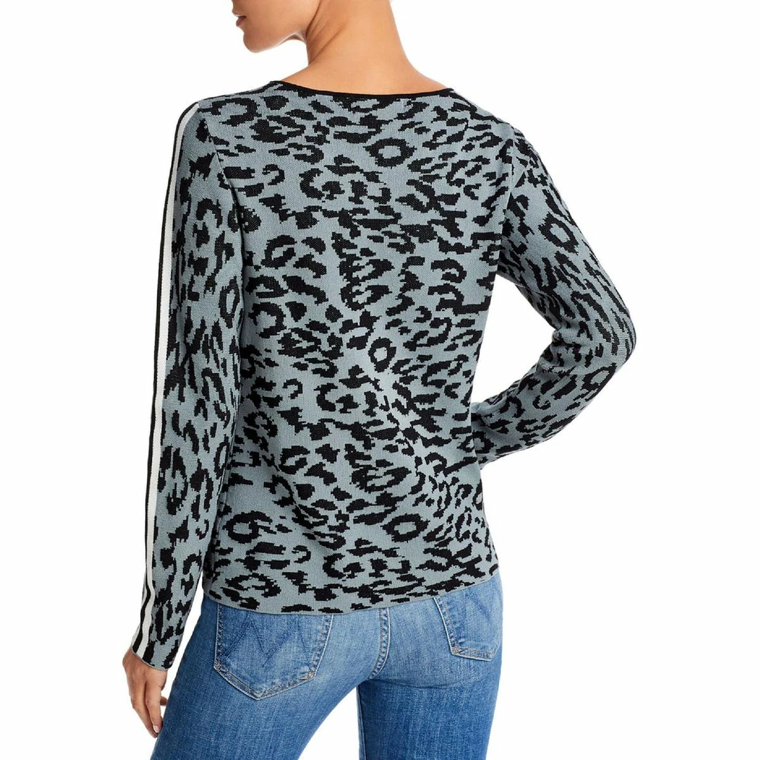 Single Thread Womens Cut Out Jacuard Pullover Sweater 2 Single Thread Womens Cut Out Jacuard Pullover Sweater - Image 2