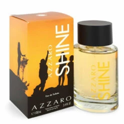Azzaro 549501 Shine Cologne Eau De Toilette Spray for Men, 3.4 oz