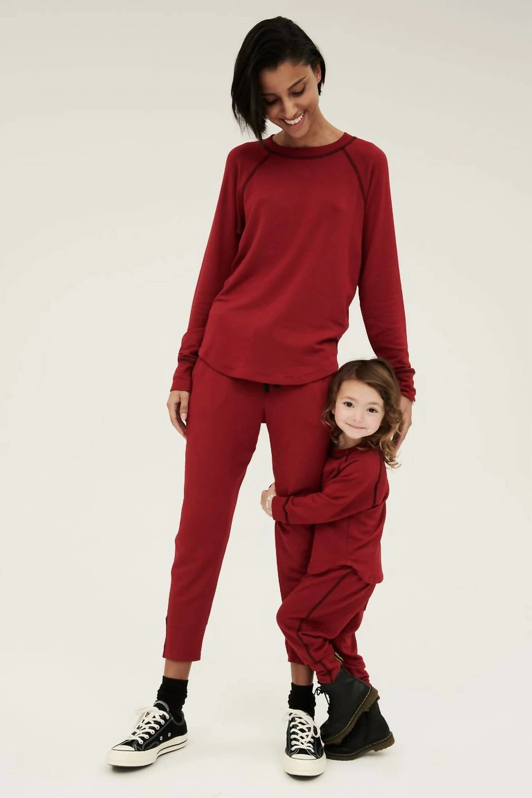 Splits59 Kids Warm Up/Reena Set in Blood Red 3 Splits59 Kids Warm Up/Reena Set in Blood Red - Image 3