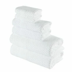 Chortex USA Alexis Antimicrobial Honeycomb 6 Piece Towel Set -Deals Outlets Store 5d42dc8cabd64ce298a9865cc4251c04 1080x