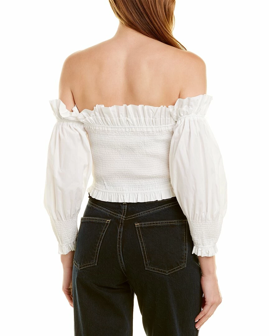 Toccin Smocked Ruffle Top - women 2 Toccin Smocked Ruffle Top - women - Image 2