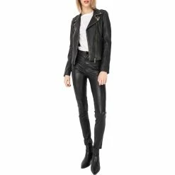 LAMARQUE Harper Womens Leather Short Motorcycle Jacket -Deals Outlets Store 6838729655a7428392b5cf527ecdb281 1080x