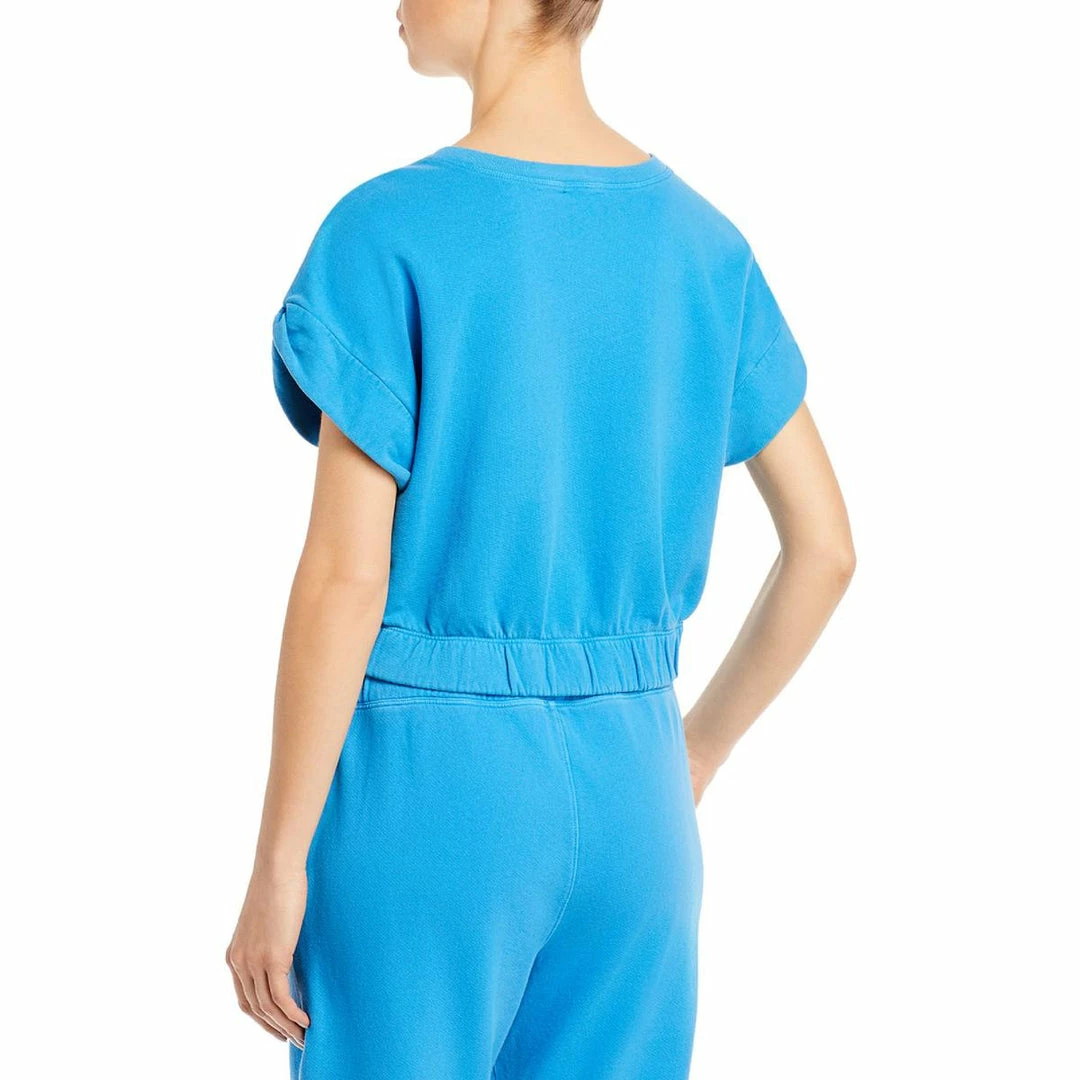 Splits59 Franky Womens Cuffed Cropped Sweatshirt 2 Splits59 Franky Womens Cuffed Cropped Sweatshirt - Image 2