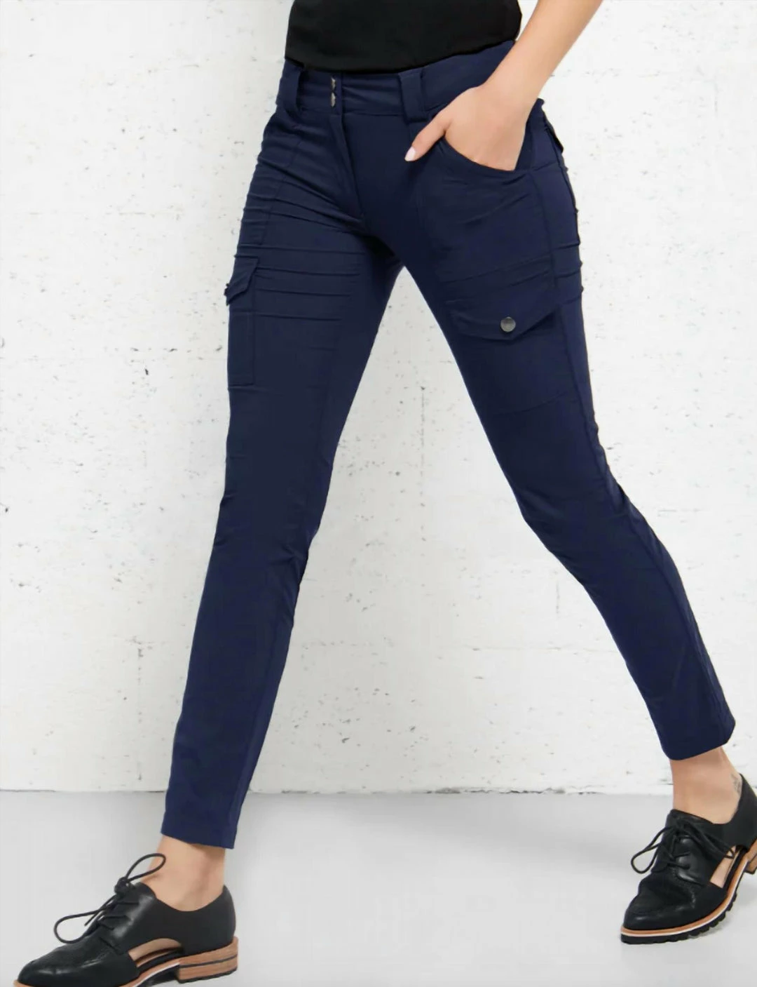Anatomie Kate Cargo Pant in Navy - women 3 Anatomie Kate Cargo Pant in Navy - women - Image 3