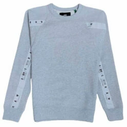 G-Star Raw Men'S Raglan Crewneck Sweatshirt in Heather Grey