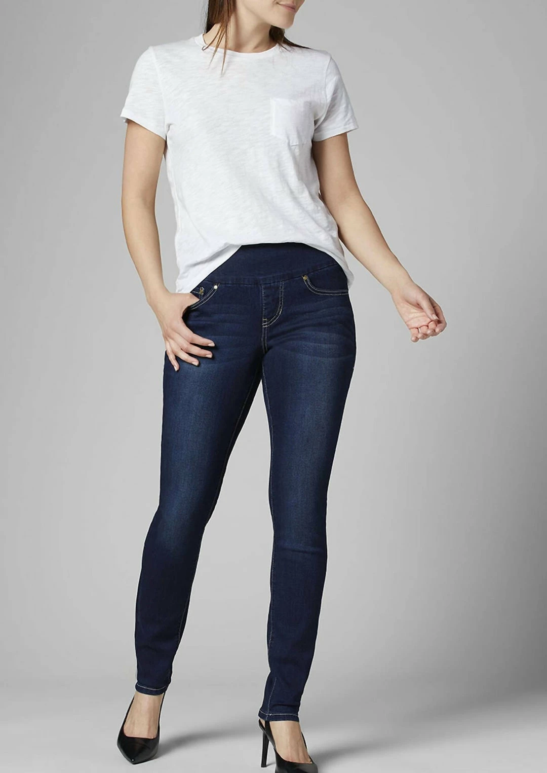 Jag Nora Skinny Jean in Dark Indigo Wash - women 1 Jag Nora Skinny Jean in Dark Indigo Wash - women