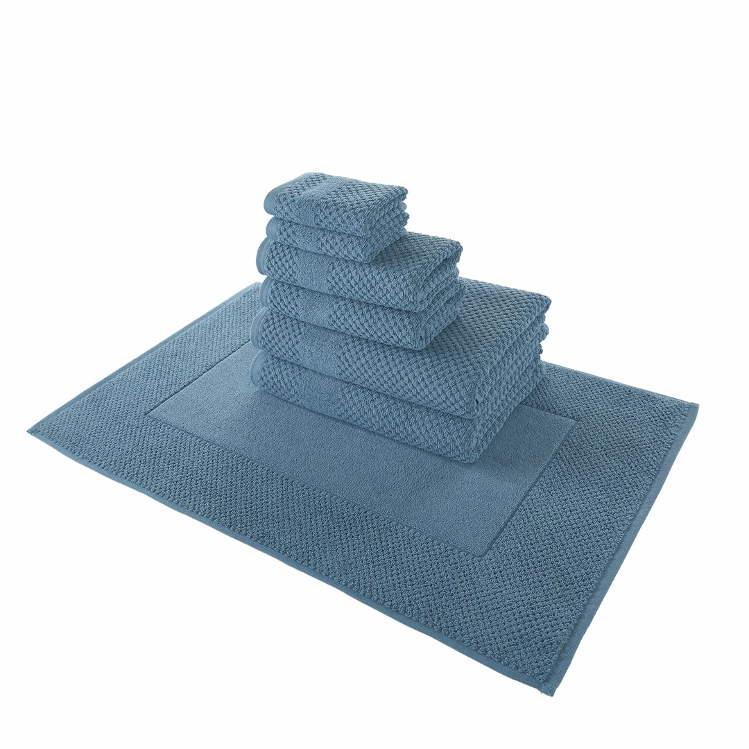 Chortex USA Alexis Antimicrobial Honeycomb 7 Piece Towel Set 2 Chortex USA Alexis Antimicrobial Honeycomb 7 Piece Towel Set - Image 2