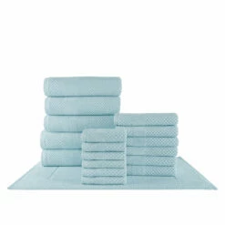 Chortex USA Alexis Antimicrobial Honeycomb 18 Piece Towel Set -Deals Outlets Store 73f0a56f03d44eb9afee9e4f246e4e1c 1080x