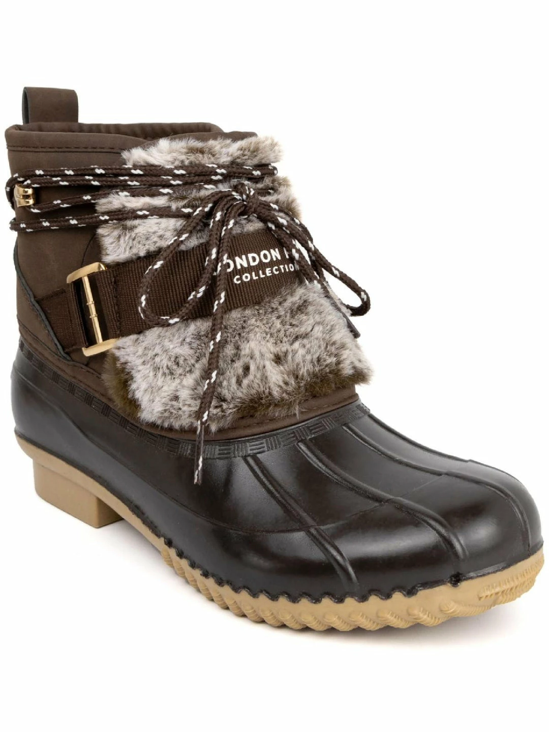 London Fog Willette Womens Faux Fur Ankle Waterproof & Weather Resistant 6 London Fog Willette Womens Faux Fur Ankle Waterproof & Weather Resistant - Image 6