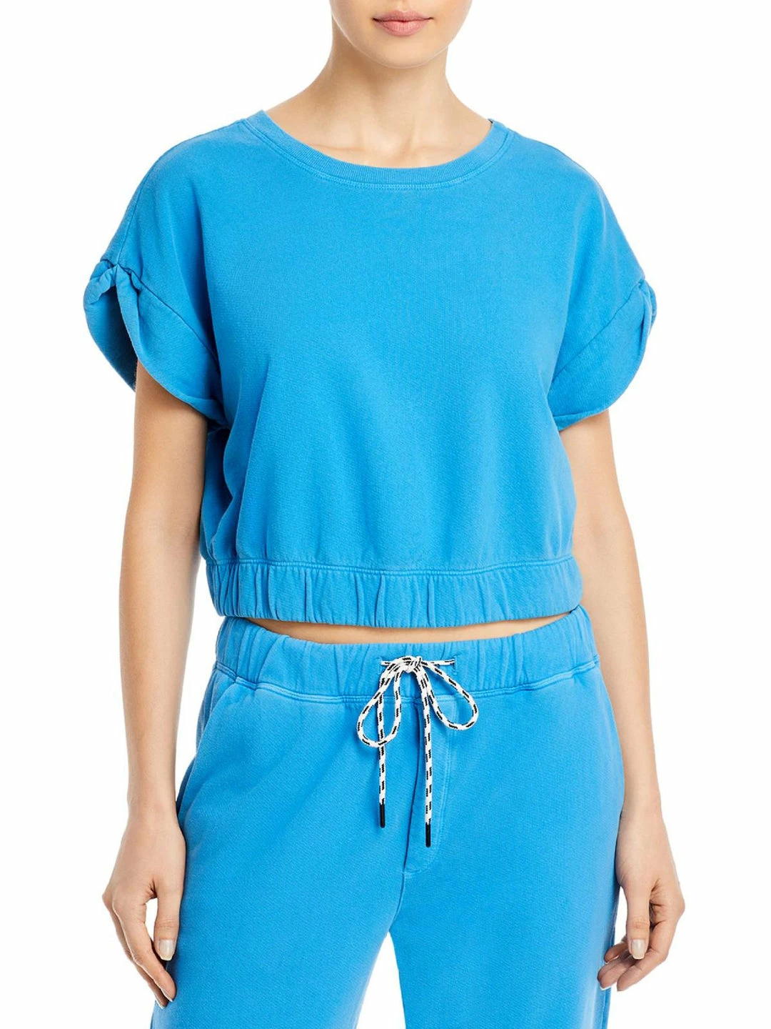 Splits59 Franky Womens Cuffed Cropped Sweatshirt 1 Splits59 Franky Womens Cuffed Cropped Sweatshirt