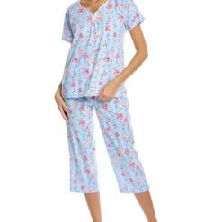 Carole Hochman 3pc Capri Shortie PJ Set - women