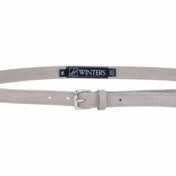 Jj Winters Abby Croco Belt in Stone Hornback - women