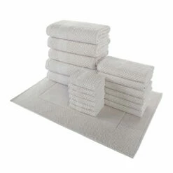 Chortex USA Alexis Antimicrobial Honeycomb 18 Piece Towel Set -Deals Outlets Store 846e4037950140d491f7b5f76c489dde 1080x