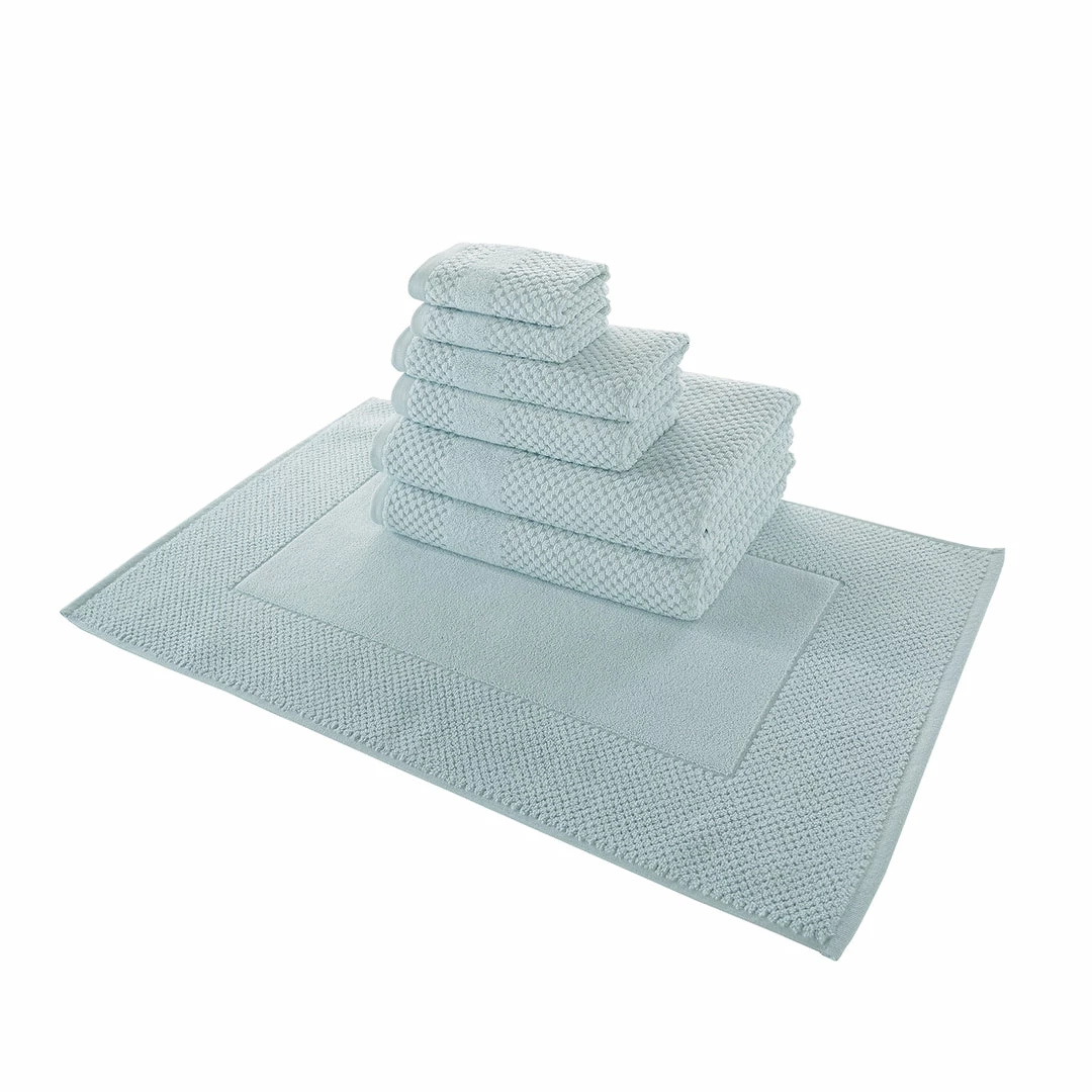 Chortex USA Alexis Antimicrobial Honeycomb 7 Piece Towel Set 8 Chortex USA Alexis Antimicrobial Honeycomb 7 Piece Towel Set - Image 8