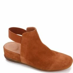 Gentle Souls Etsu Wedge Slingback in Lugguge Suede - women