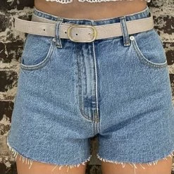 Jj Winters Ruby Belt in Stone Hornback - women