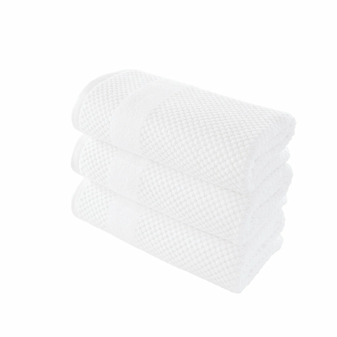 Chortex USA Alexis Antimicrobial Honeycomb Bath Towel (Pack of 3) 11 Chortex USA Alexis Antimicrobial Honeycomb Bath Towel (Pack of 3) - Image 11