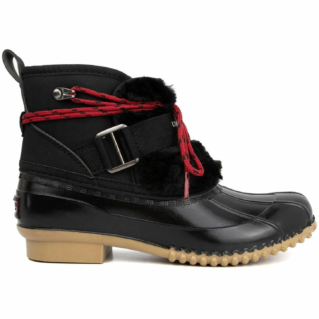 London Fog Willette Womens Faux Fur Ankle Waterproof & Weather Resistant 2 London Fog Willette Womens Faux Fur Ankle Waterproof & Weather Resistant - Image 2