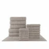 Chortex USA Alexis Antimicrobial Honeycomb 18 Piece Towel Set