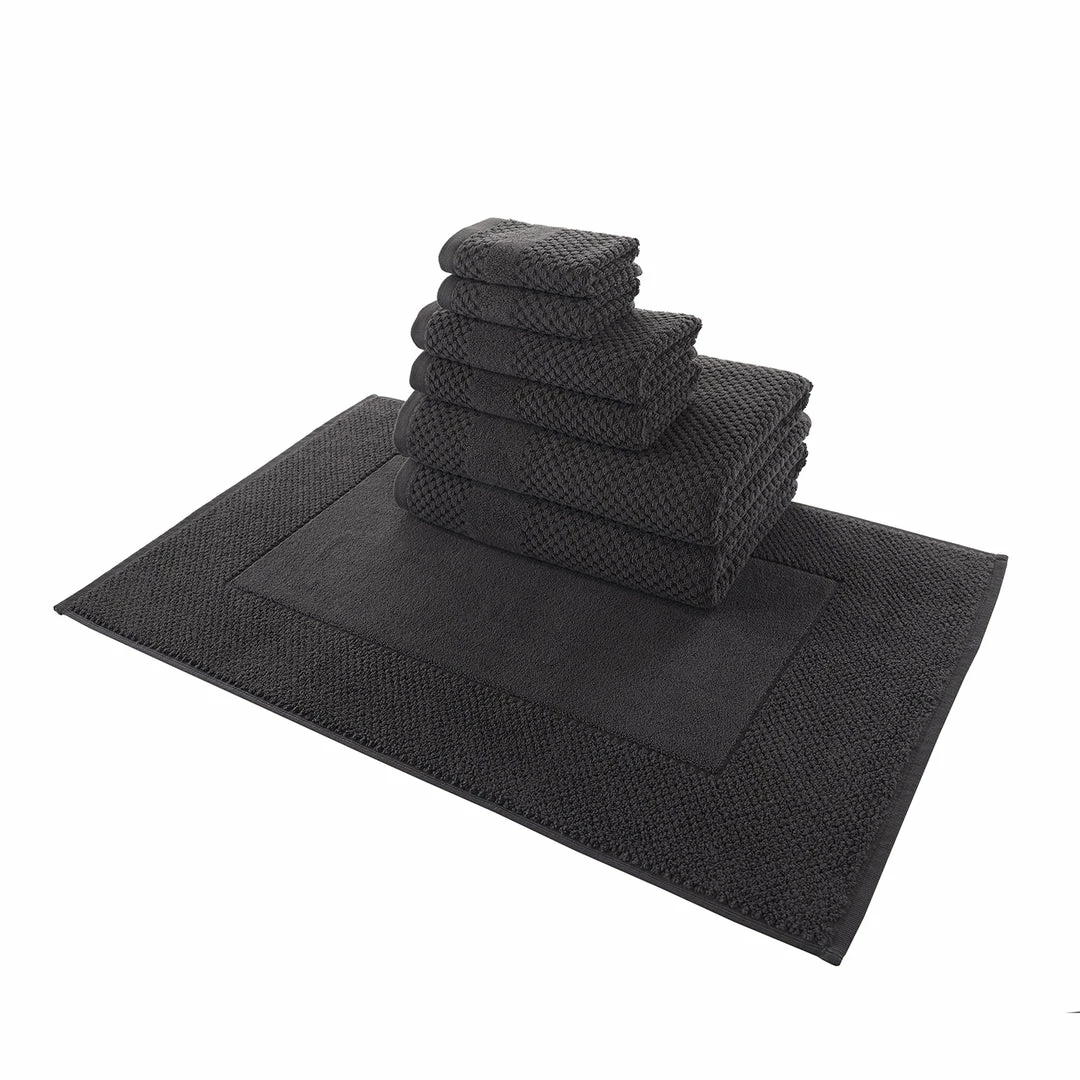 Chortex USA Alexis Antimicrobial Honeycomb 7 Piece Towel Set 17 Chortex USA Alexis Antimicrobial Honeycomb 7 Piece Towel Set - Image 17