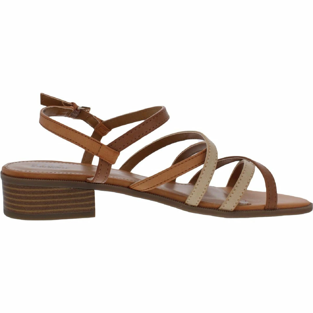 Ana Alto Womens Strappy Ankle Strap Slingback Sandals 2 Ana Alto Womens Strappy Ankle Strap Slingback Sandals - Image 2