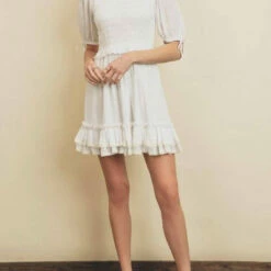 Storia One Of A Kind Dress in Off White - women