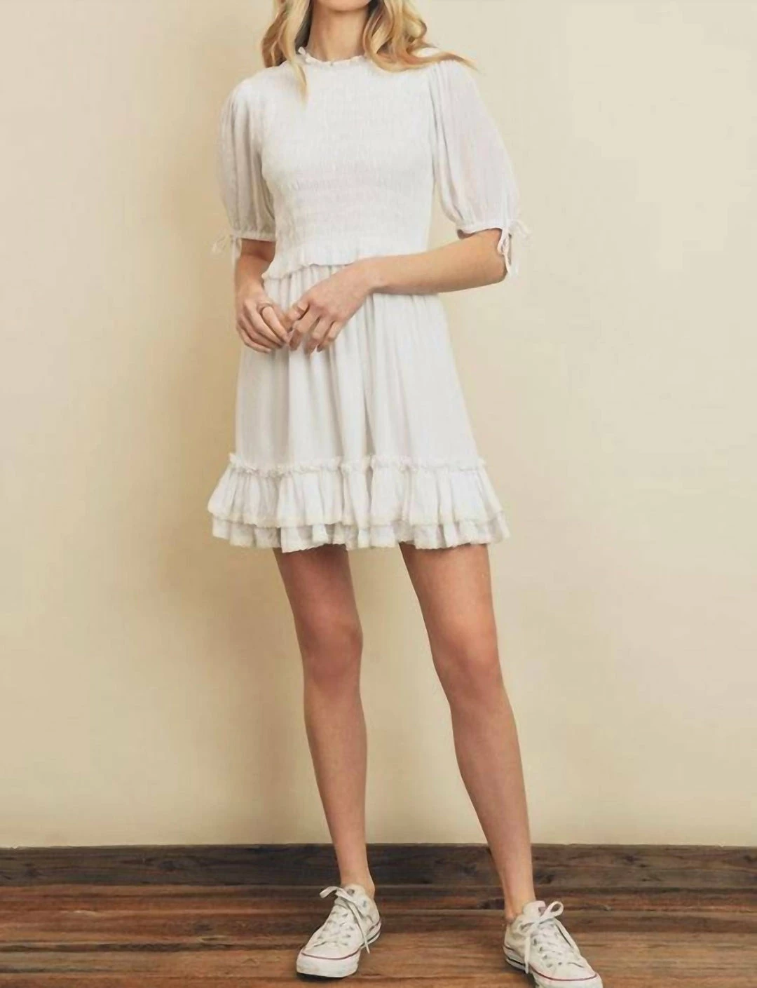 Storia One Of A Kind Dress in Off White - women 1 Storia One Of A Kind Dress in Off White - women