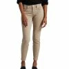 Jag Cecilia Mid Rise Skinny Jean in Taupe - women