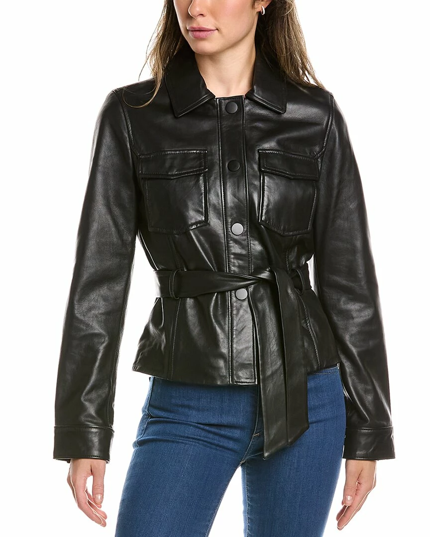 LAMARQUE Cherice Leather Moto Jacket - women 3 LAMARQUE Cherice Leather Moto Jacket - women - Image 3
