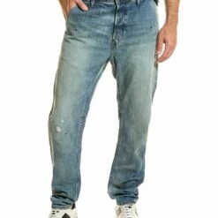 G-Star RAW Grip 3D Bay Burn Relaxed Tapered Jean - men